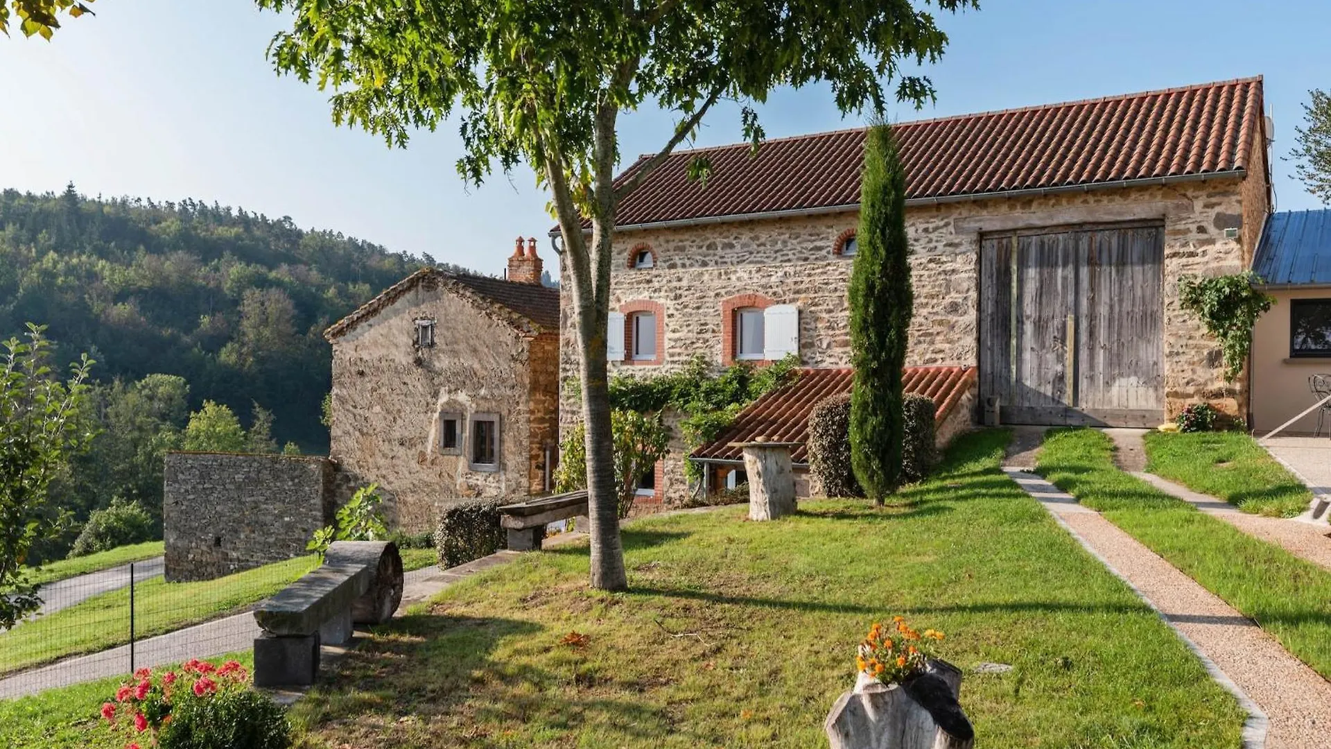 Holiday Home In Saint Beauzire With Garden And Private Terrace France