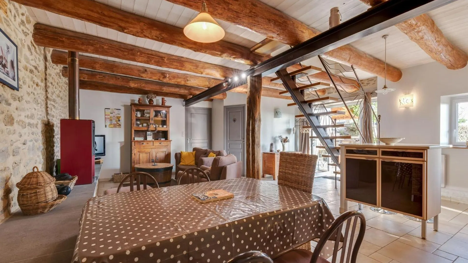 Holiday Home In Saint Beauzire With Garden And Private Terrace